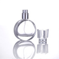 25ml High end flat glass perfume bottle  glass spray bottle with thick base